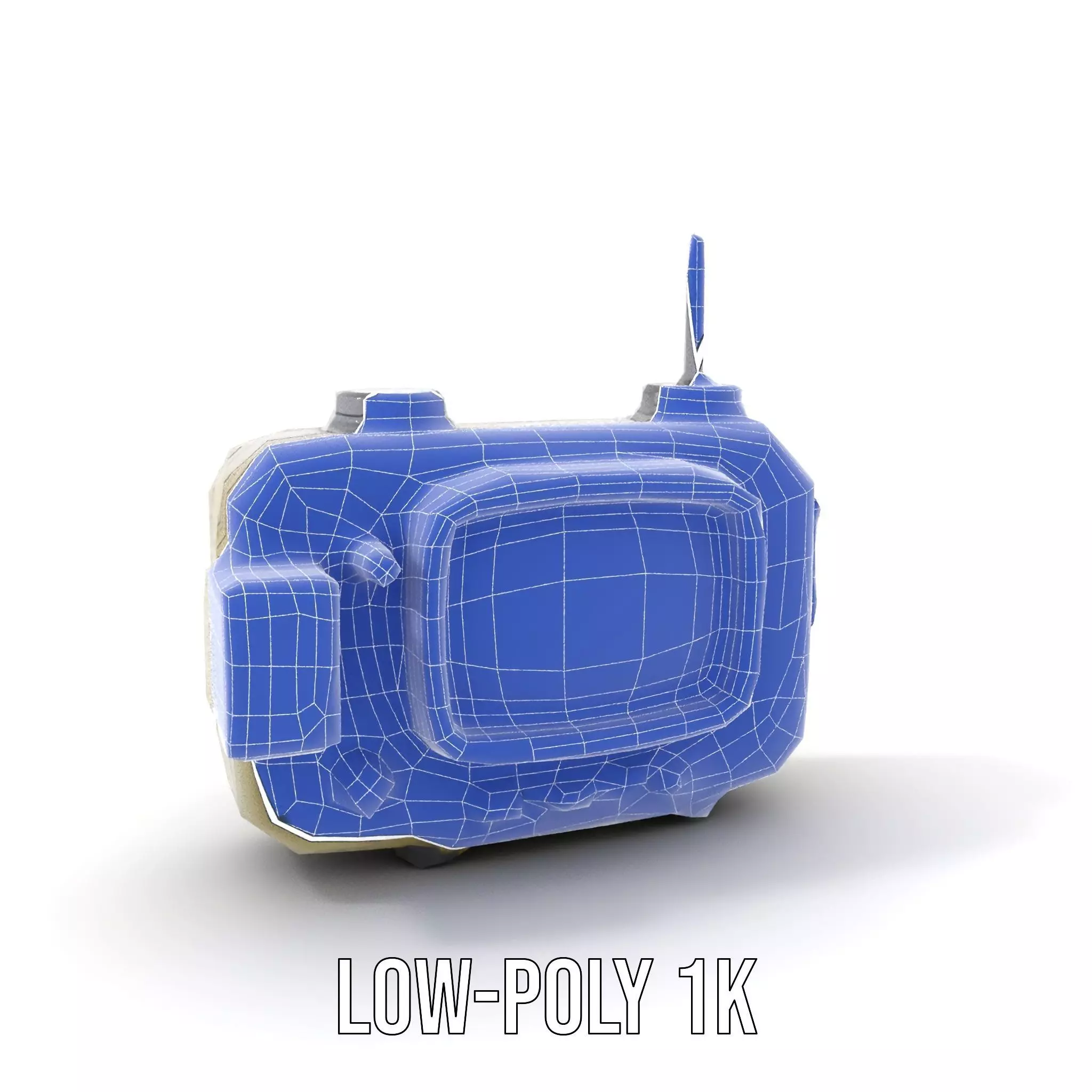 Portable Military Radar Device model pack Low-poly 3D model_18