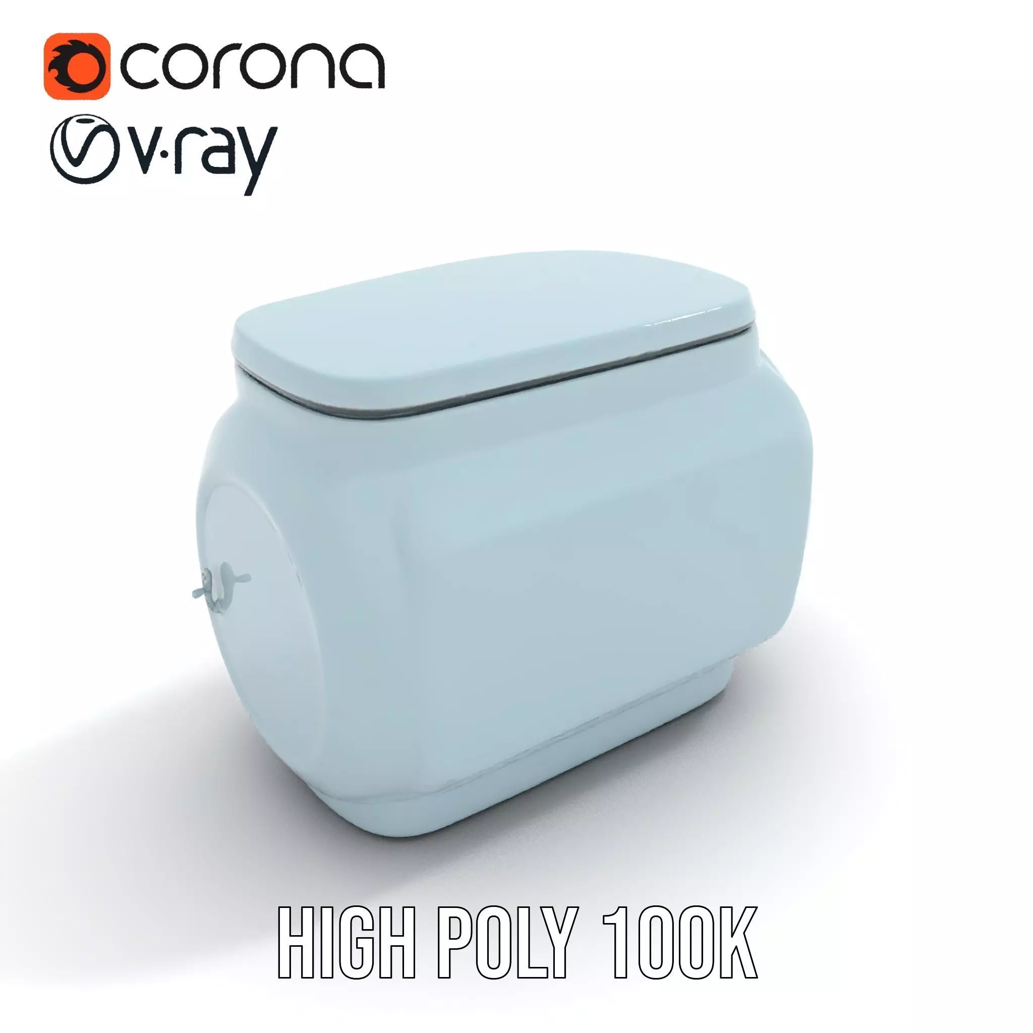 Futuristic Oven Appliance Model Pack Low-poly 3D model_24