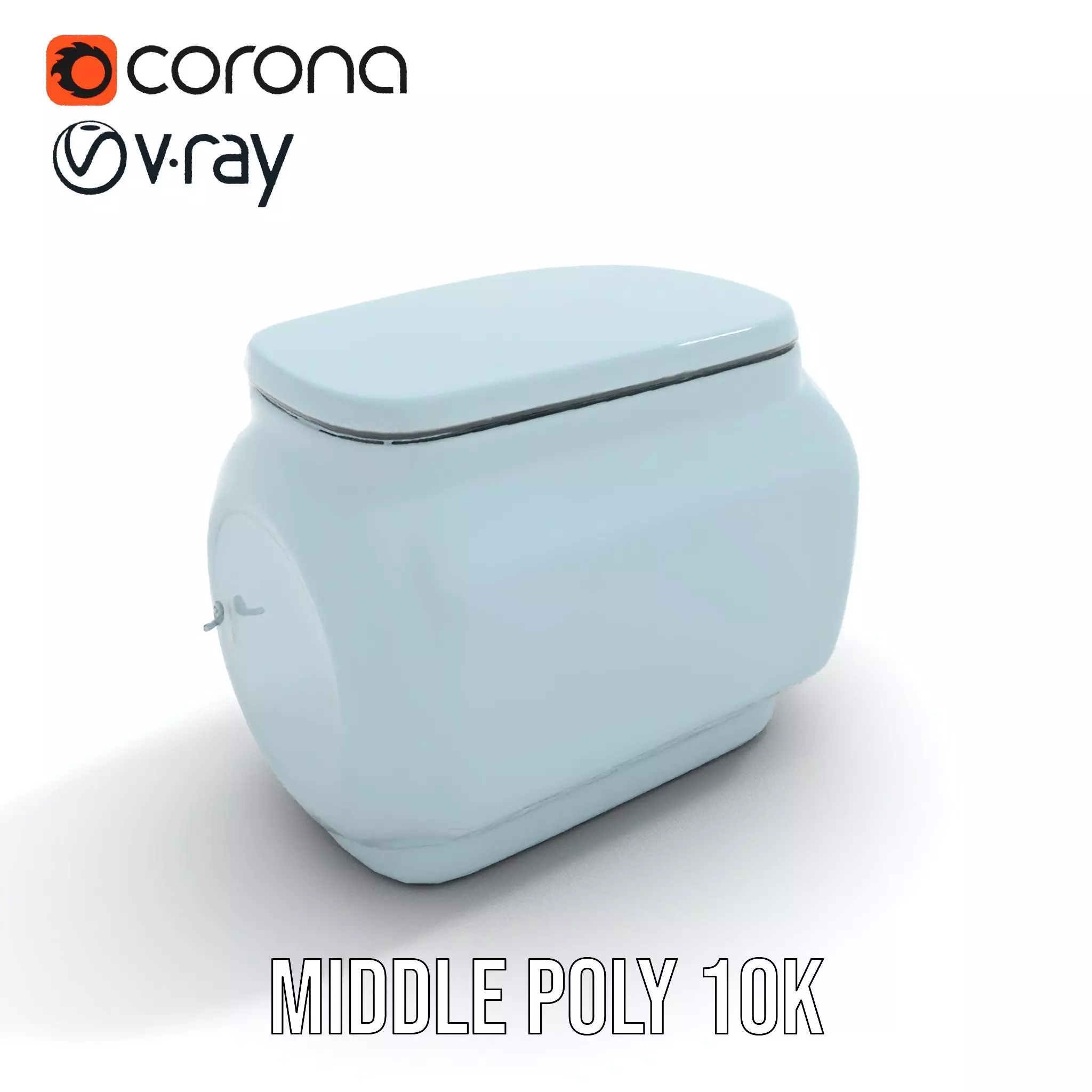 Futuristic Oven Appliance Model Pack Low-poly 3D model_6