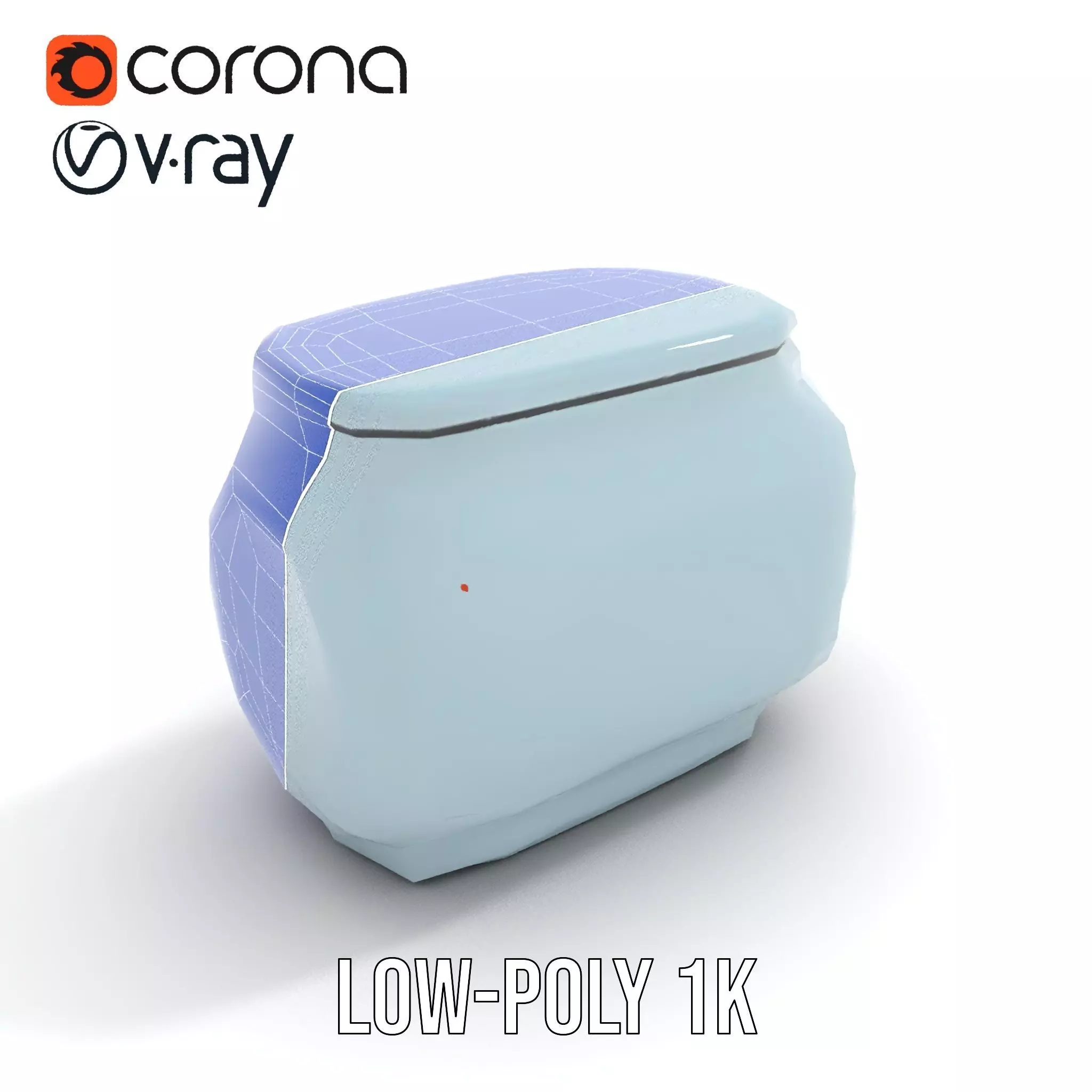 Futuristic Oven Appliance Model Pack Low-poly 3D model_20