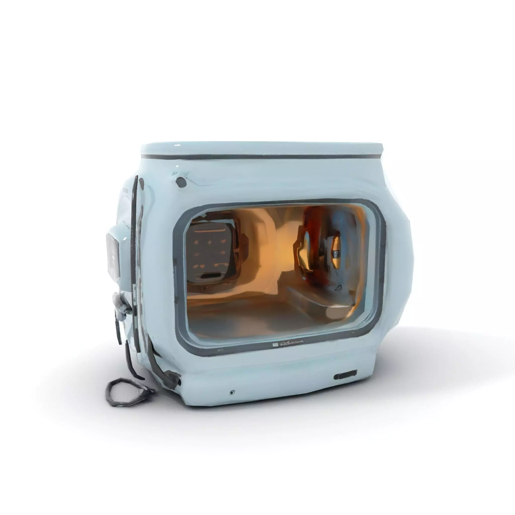 Futuristic Oven Appliance Model Pack Low-poly 3D model_10