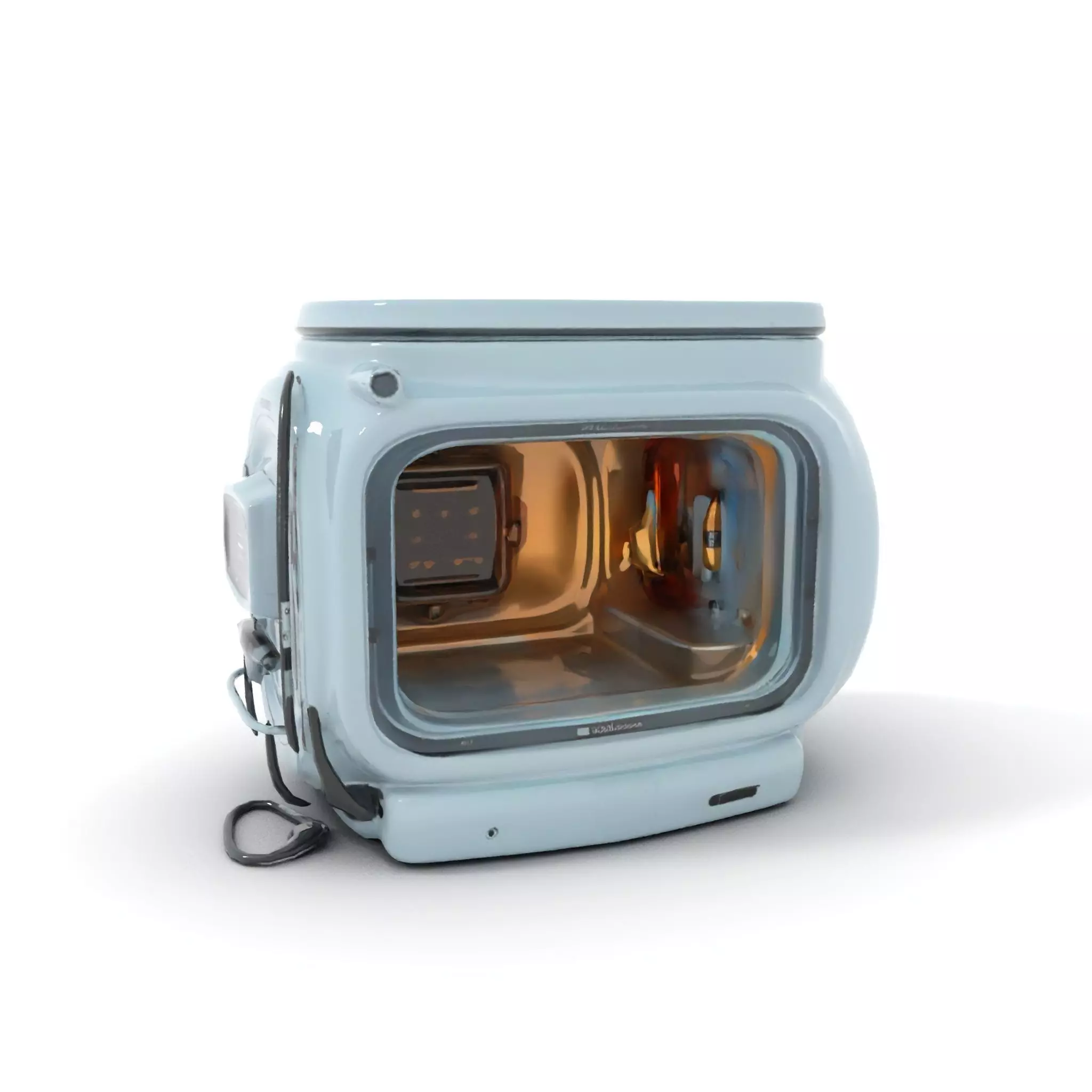 Futuristic Oven Appliance Model Pack Low-poly 3D model_12