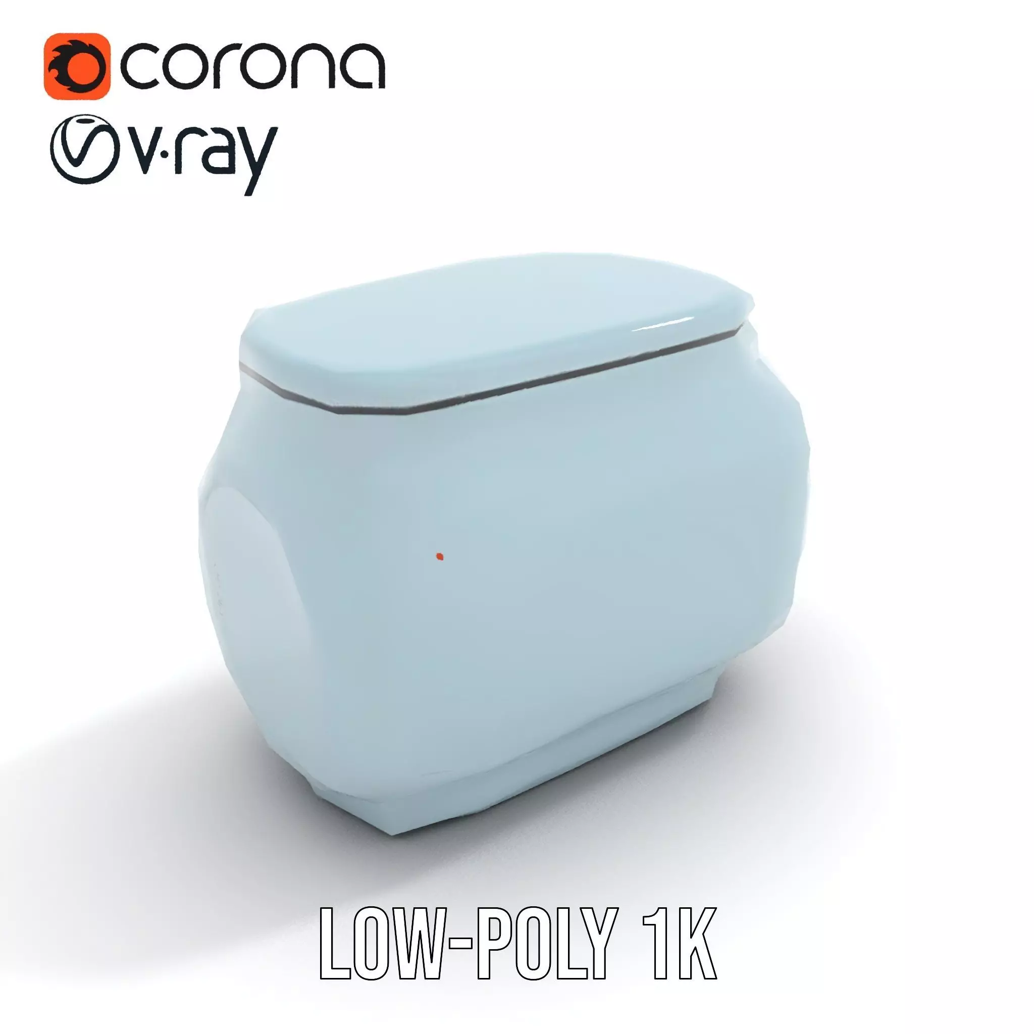 Futuristic Oven Appliance Model Pack Low-poly 3D model_8