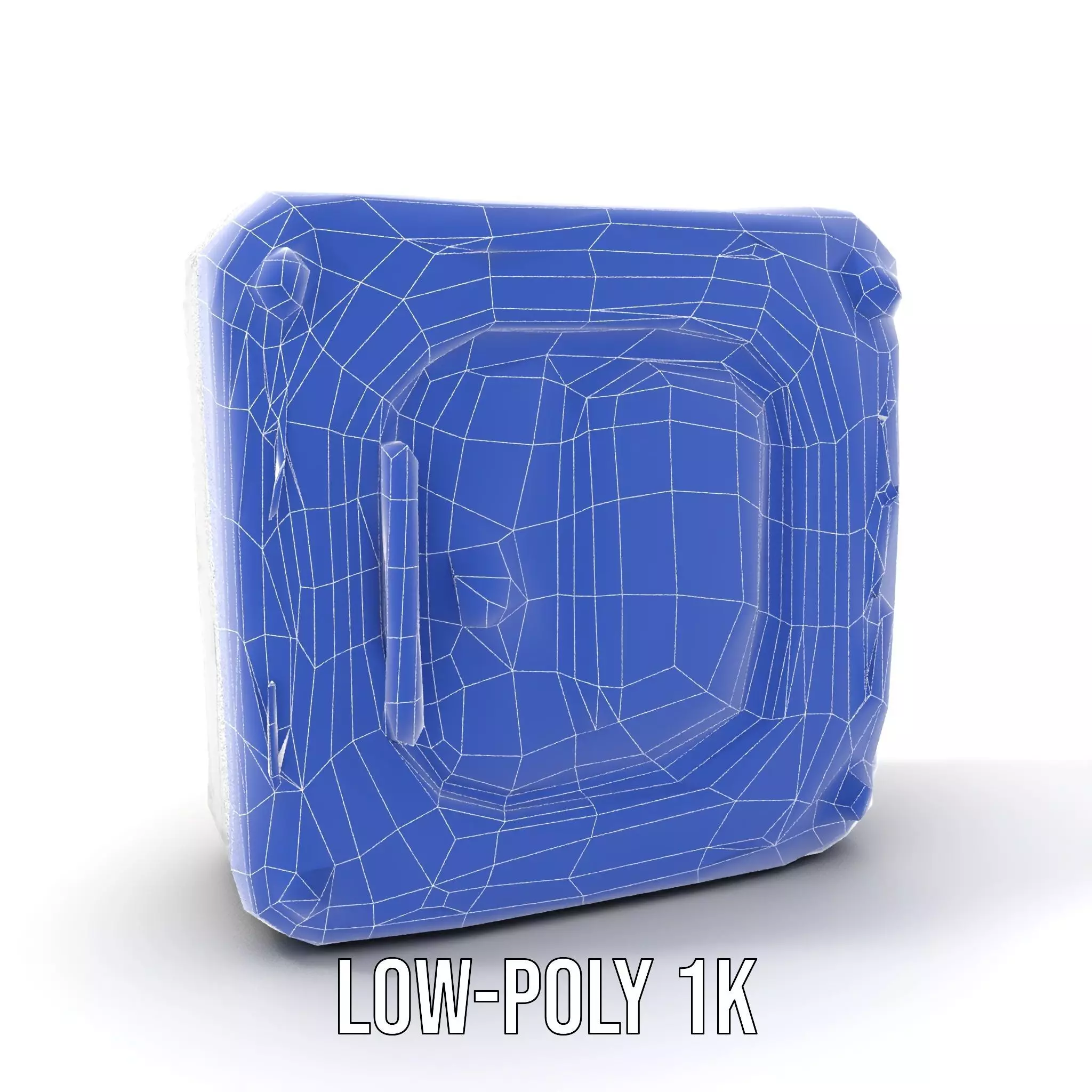 Futuristic SciFi Door model pack with LED strips Low-poly 3D model_23