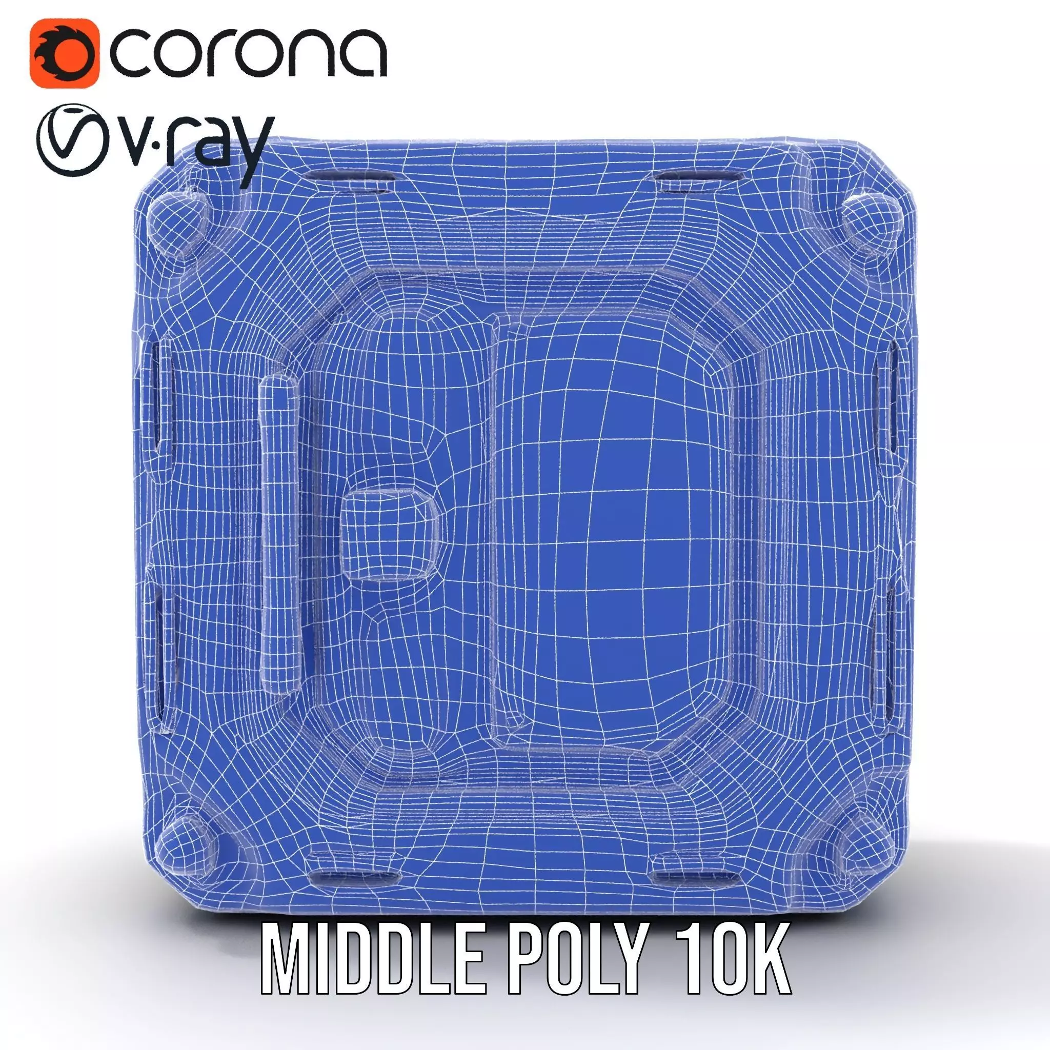 Futuristic SciFi Door model pack with LED strips Low-poly 3D model_28