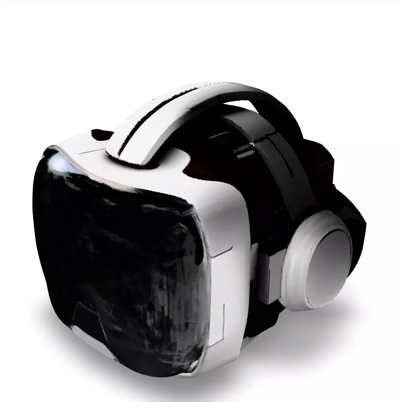 Modern VR Headset Game Ready Low-poly 3D model_1
