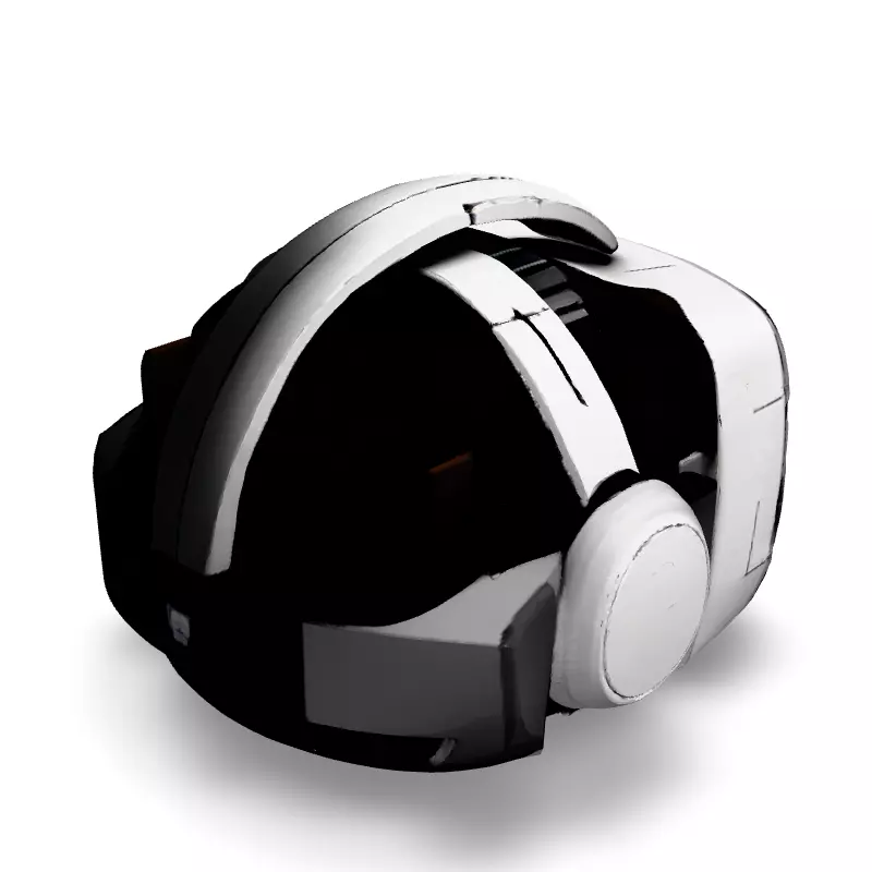 Modern VR Headset Game Ready Low-poly 3D model_5