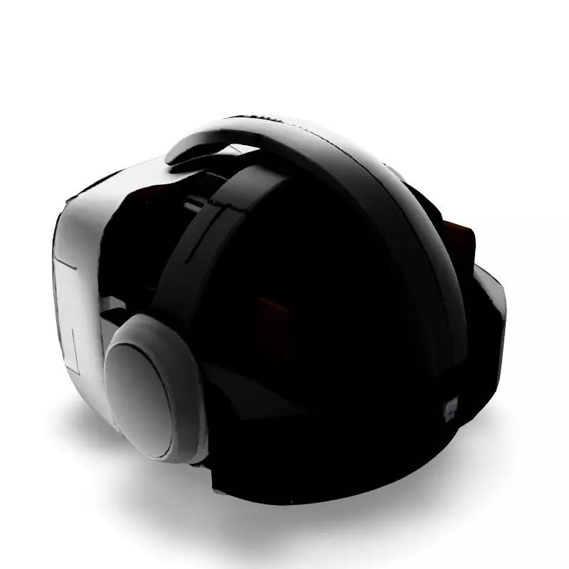Modern VR Headset Game Ready Low-poly 3D model_4