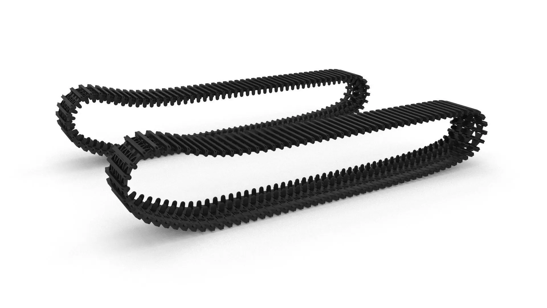 Tank Tracks 3D model_0