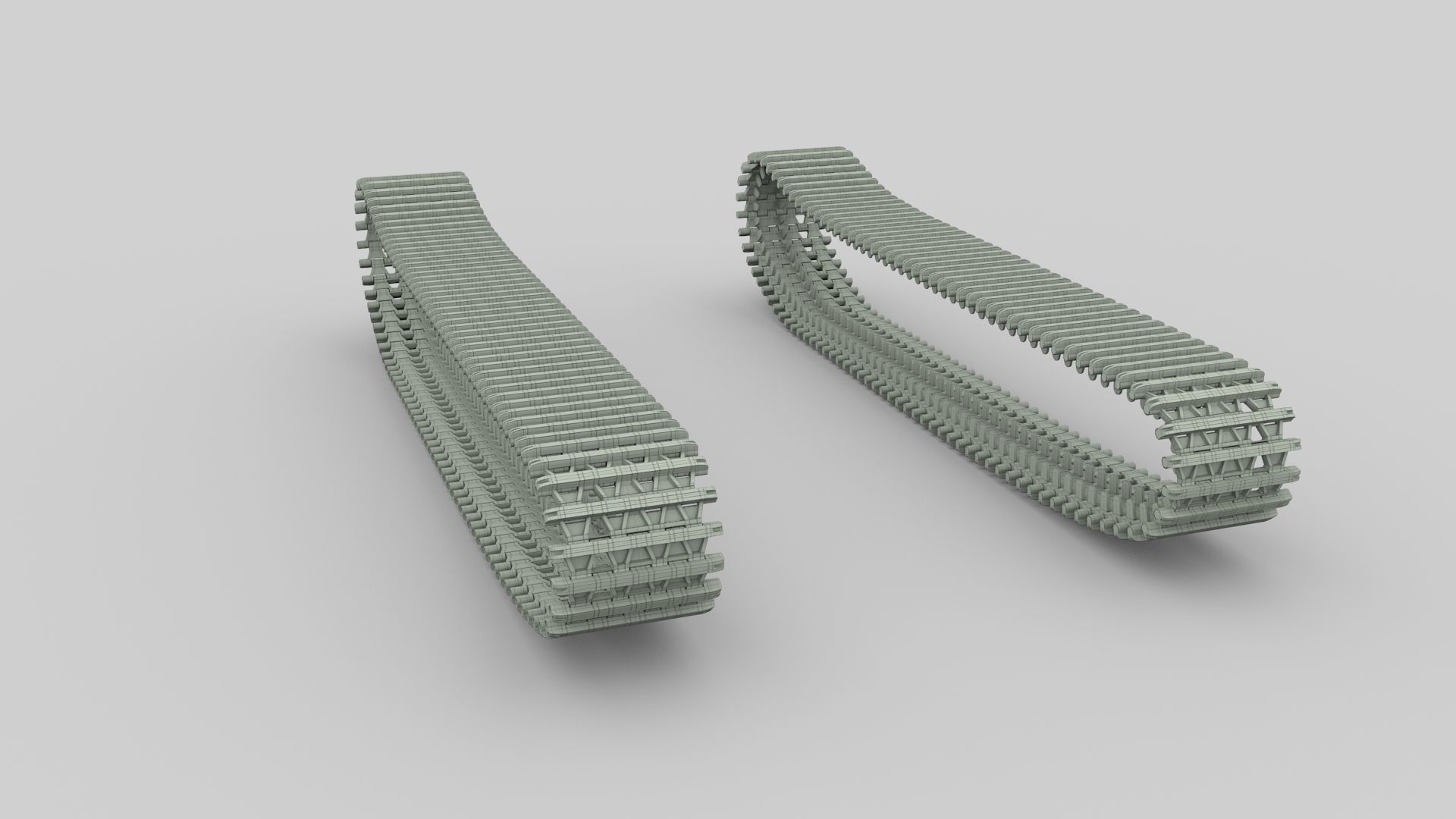 Tank Tracks 3D model_11