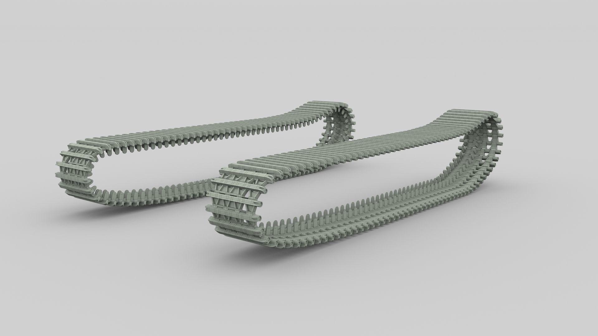 Tank Tracks 3D model_14
