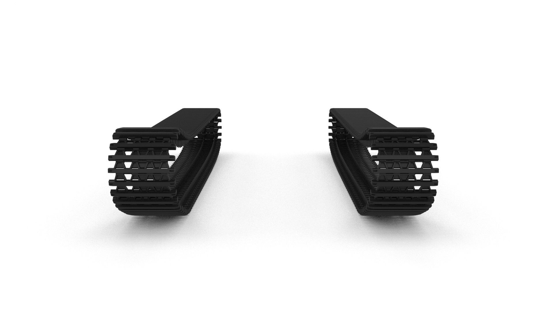 Tank Tracks 3D model_8