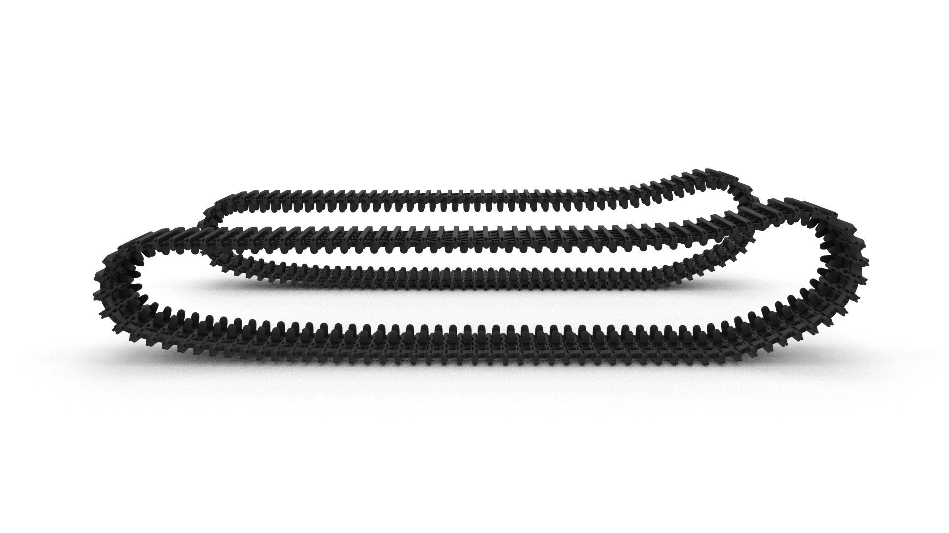 Tank Tracks 3D model_3