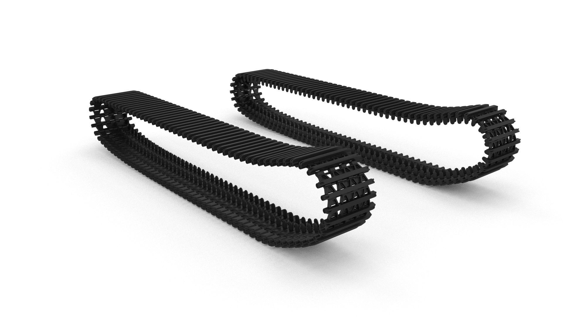 Tank Tracks 3D model_21