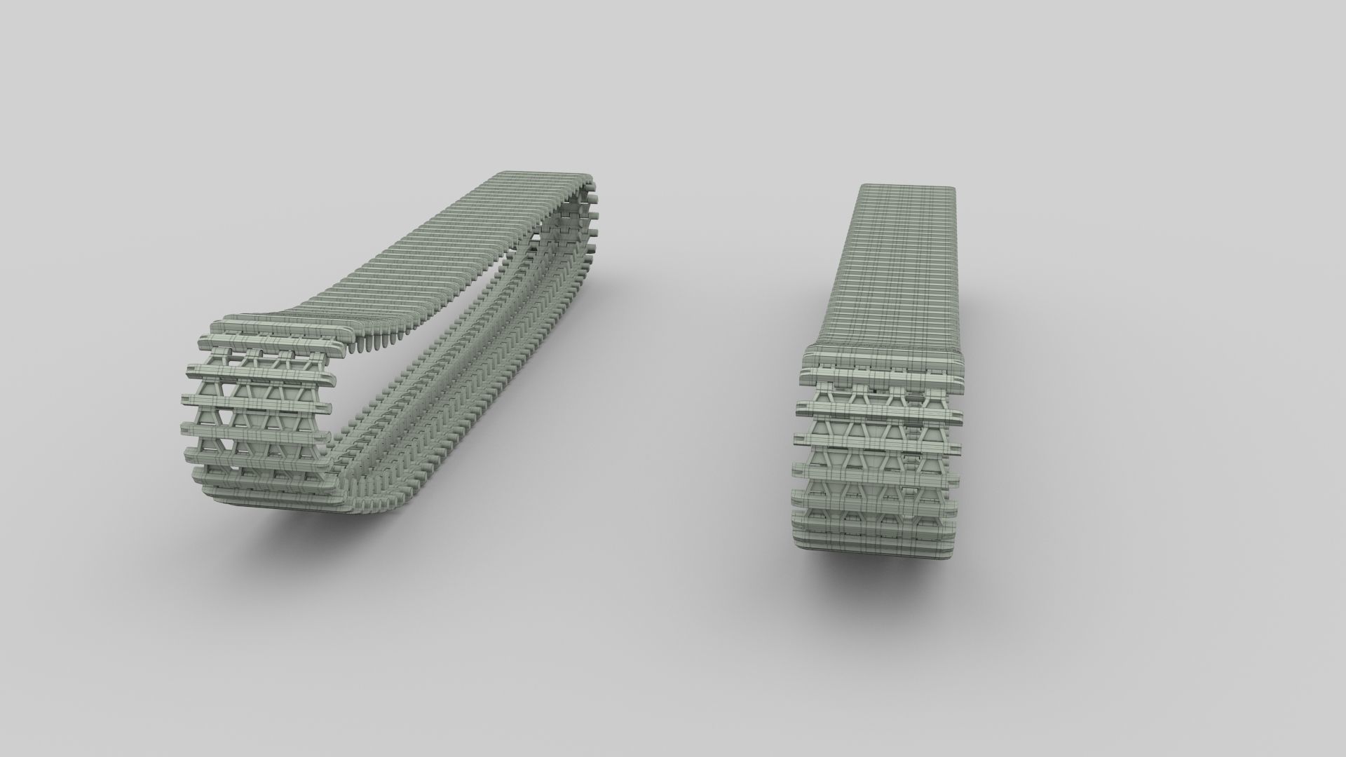 Tank Tracks 3D model_30