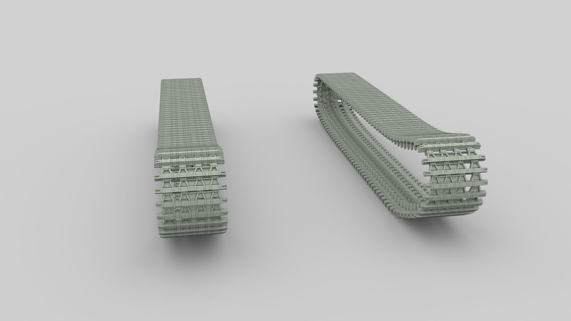 Tank Tracks 3D model_9