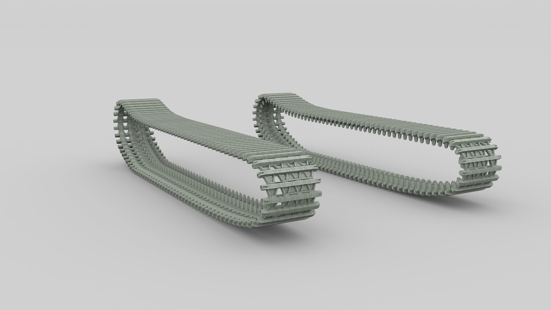 Tank Tracks 3D model_26