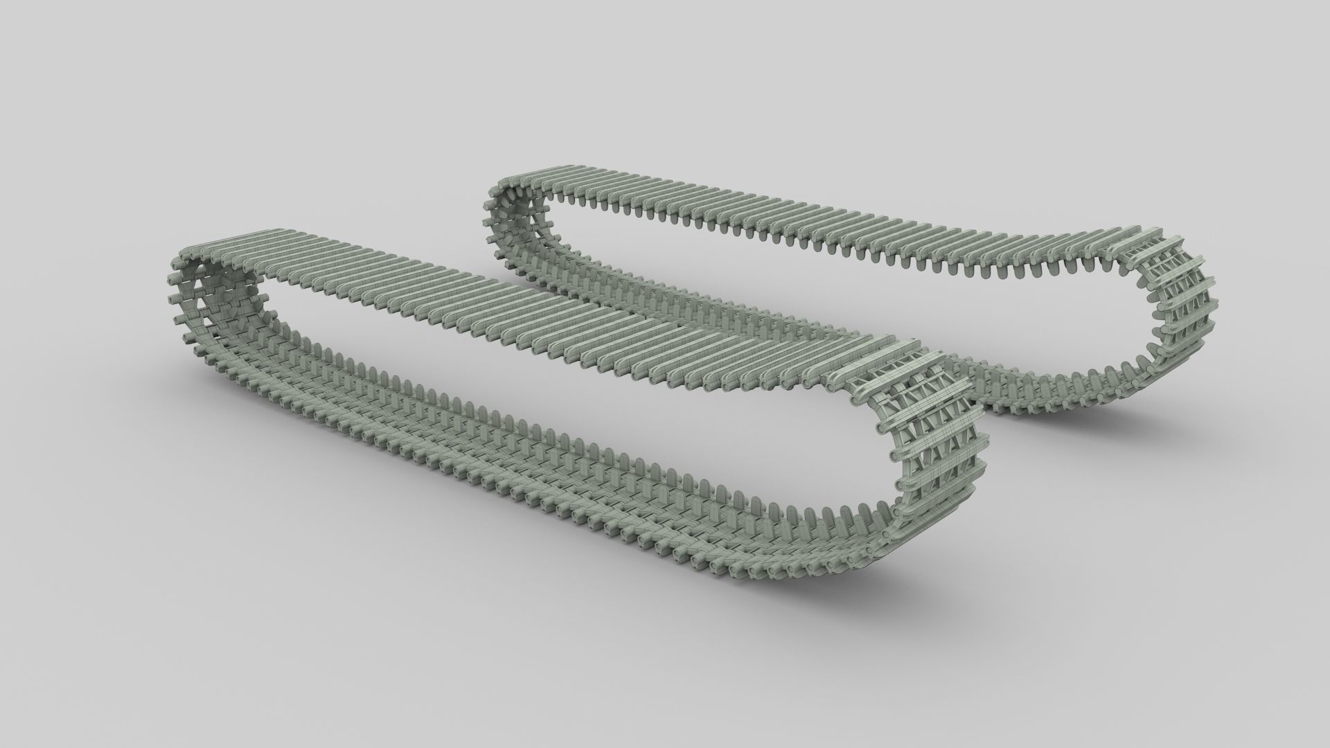 Tank Tracks 3D model_31