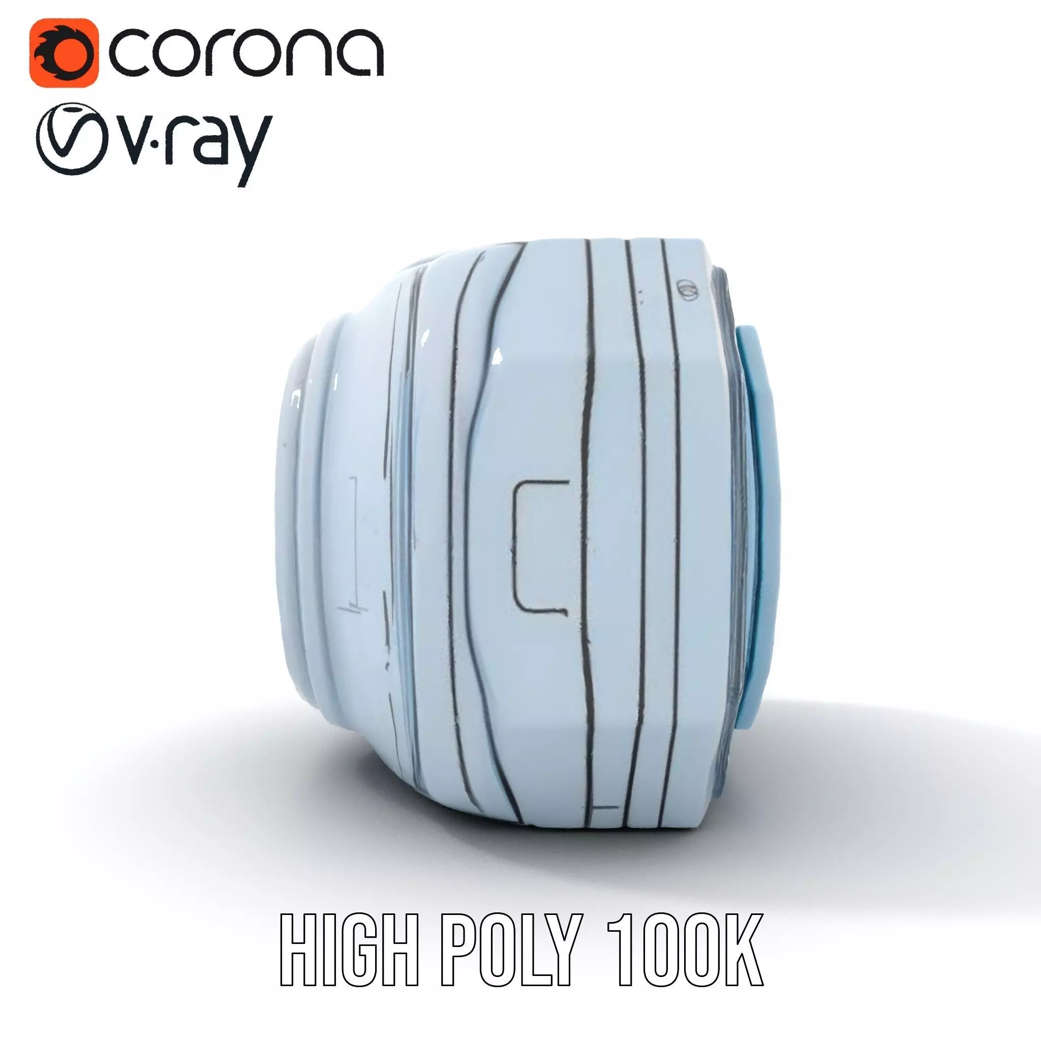 Futuristic WallMounted Control Panel Model Pack Low-poly 3D model_32