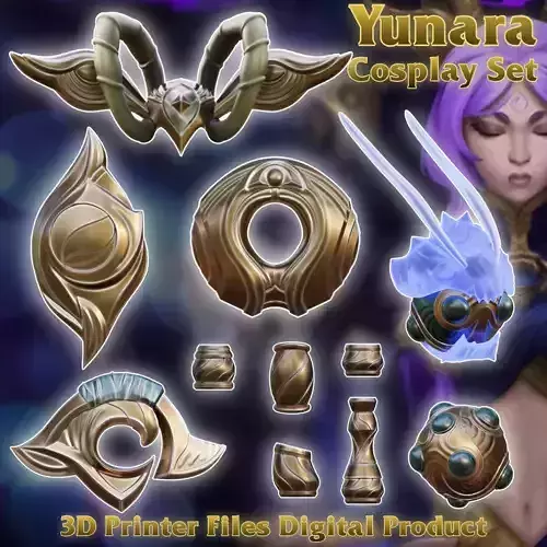 Yunara Cosplay Accessories League of Legends