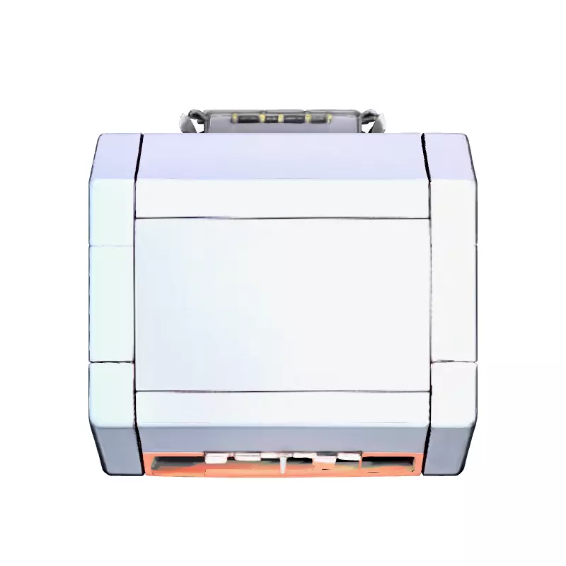 SciFi Airlock Corridor 3D Model Low-poly 3D model_7