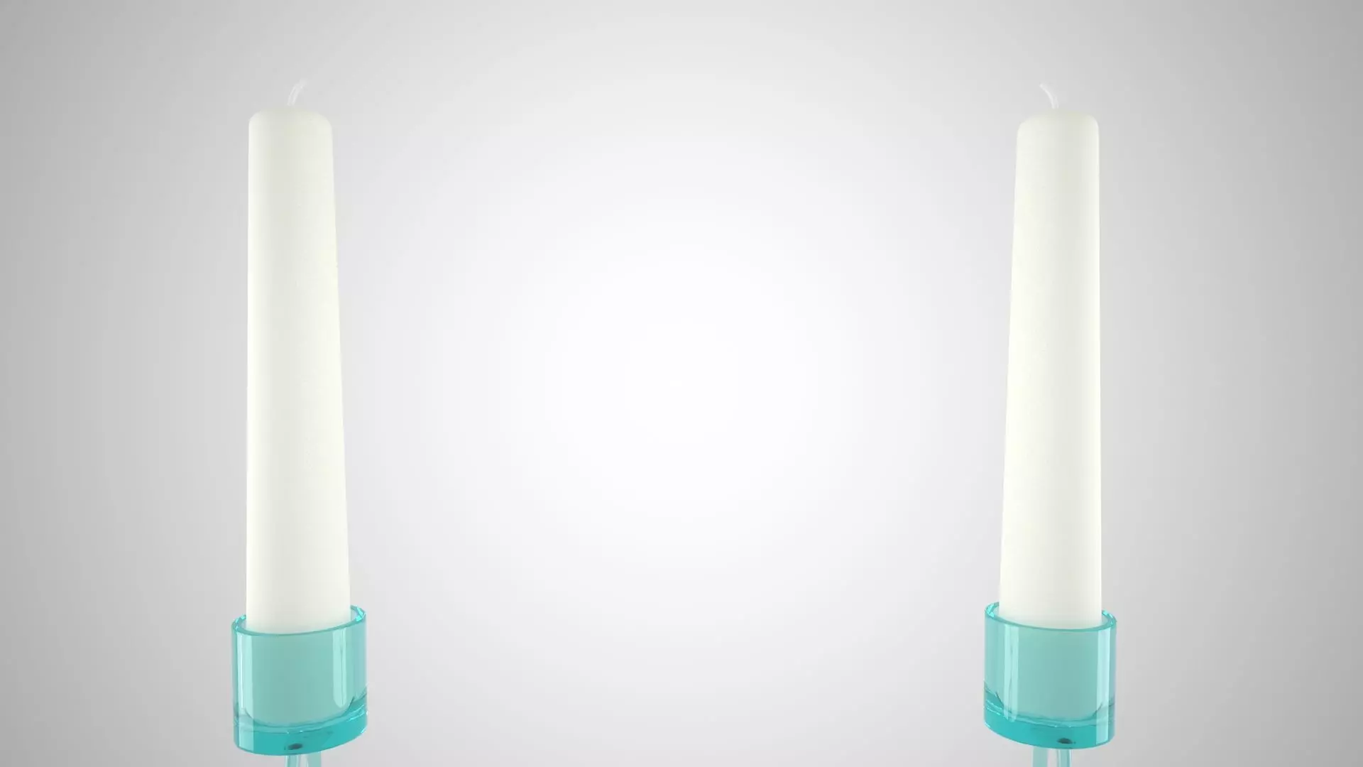 Chain N Candleholder Tinted Glass Color 3D model_3