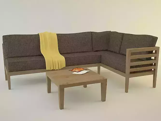 Outdoor exterior sofa