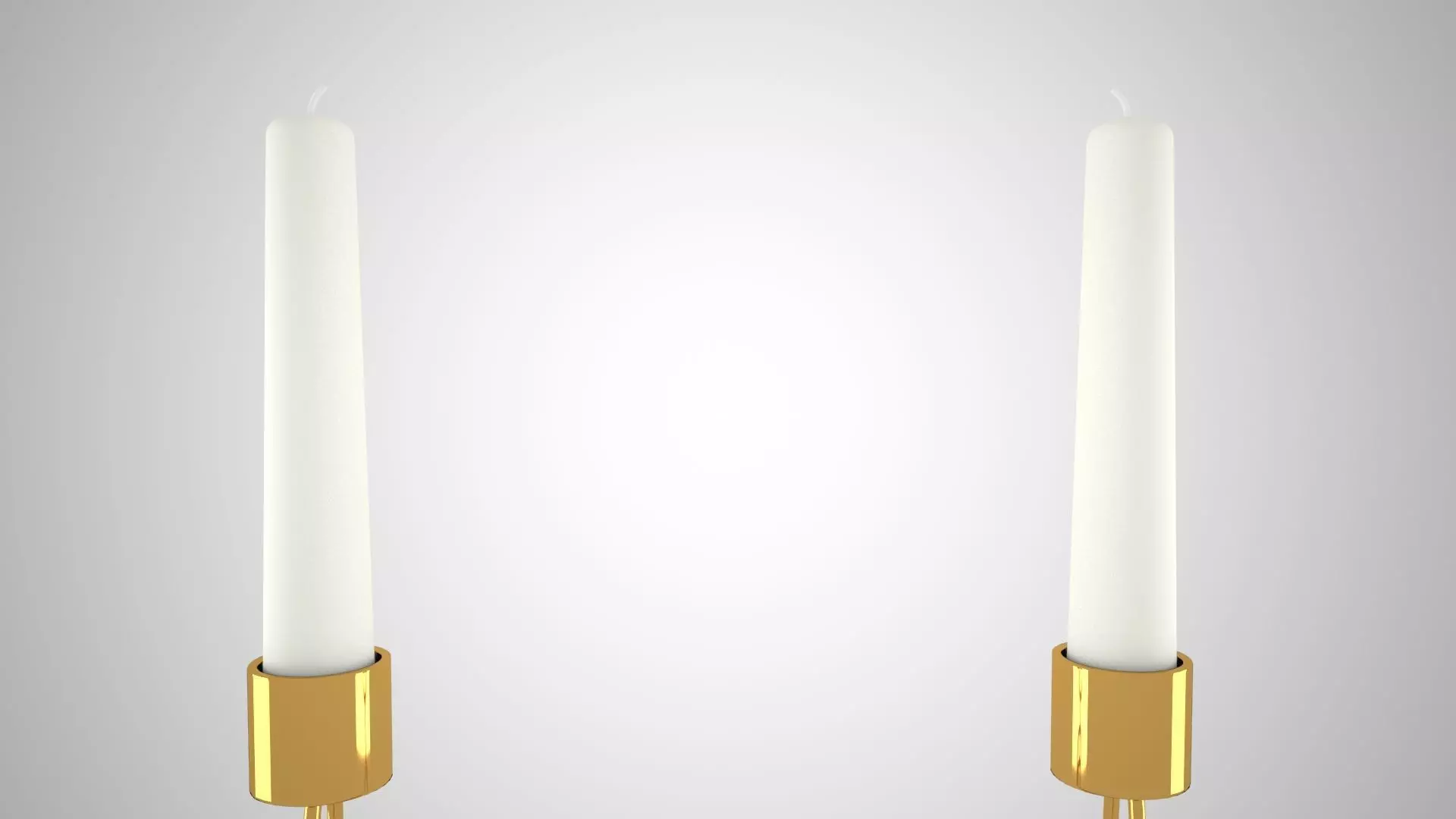 Chain N Candleholder Gold Color 3D model_6