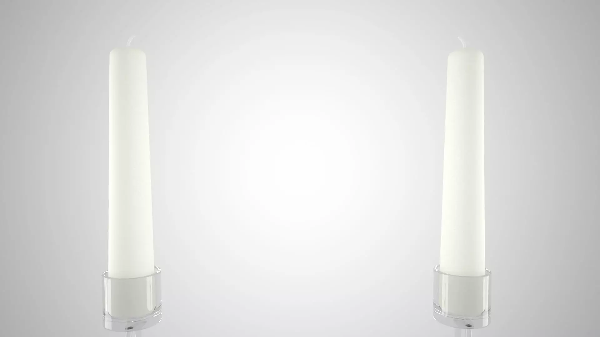 Chain N Candleholder Clear Glass Color 3D model_6