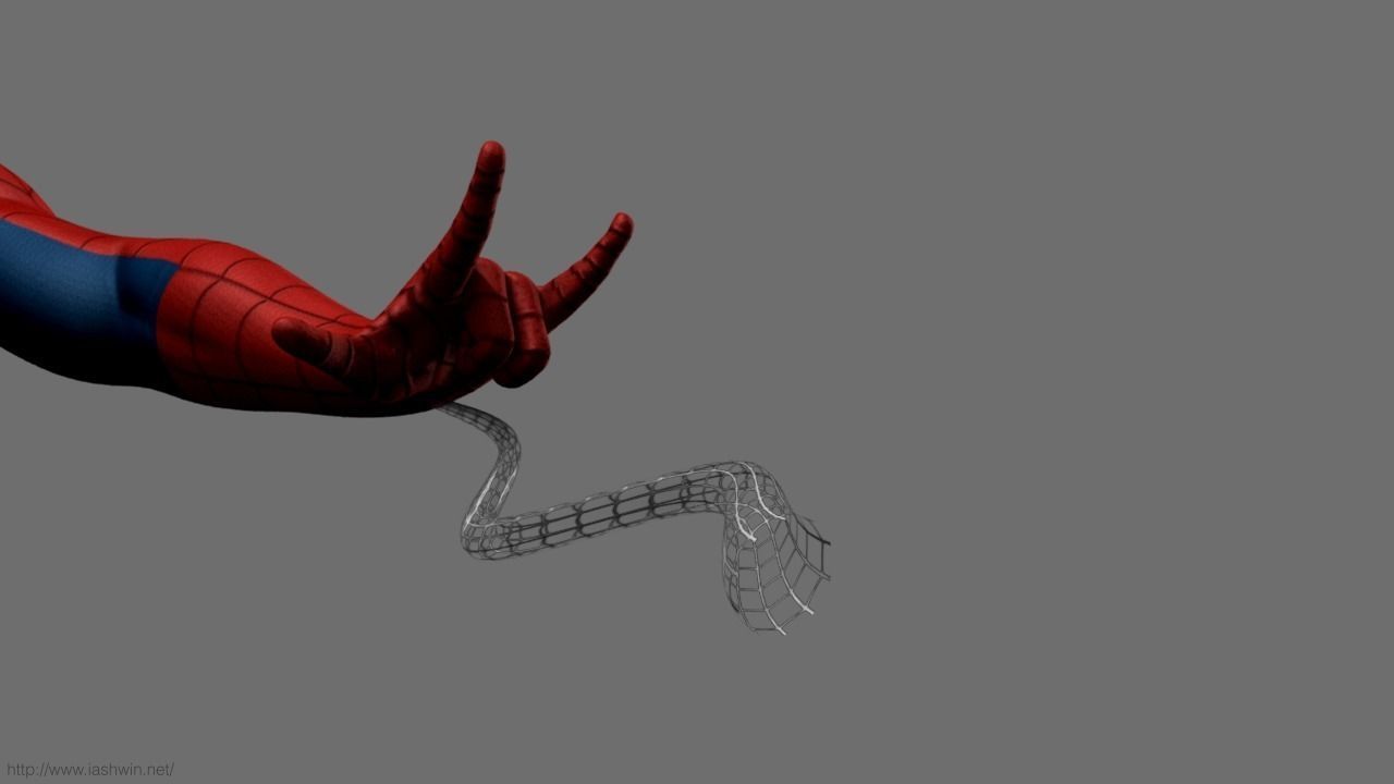 Spider-Man Rig - Legacy 3D model_11
