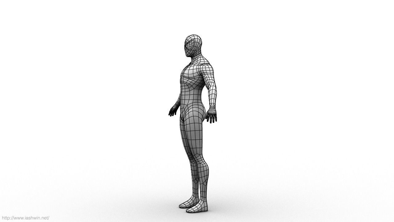 Spider-Man Rig - Legacy 3D model_18