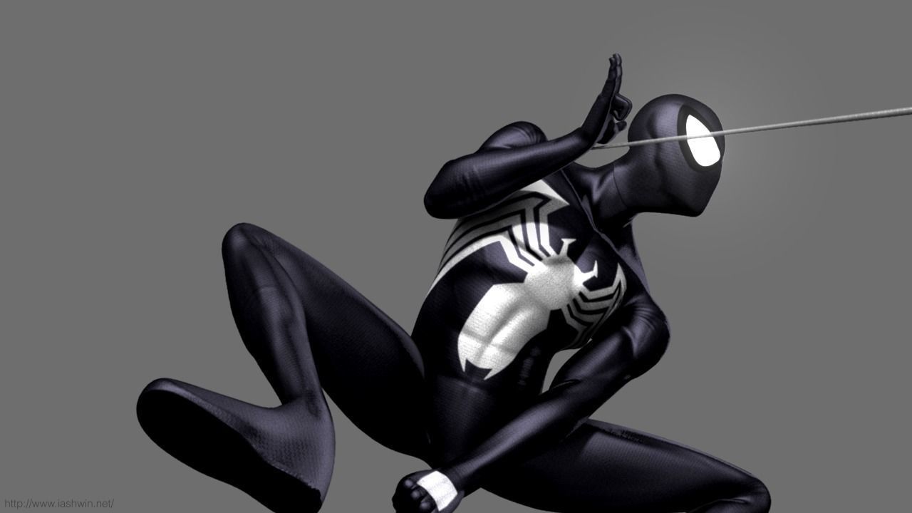 Spider-Man Rig - Legacy 3D model_5