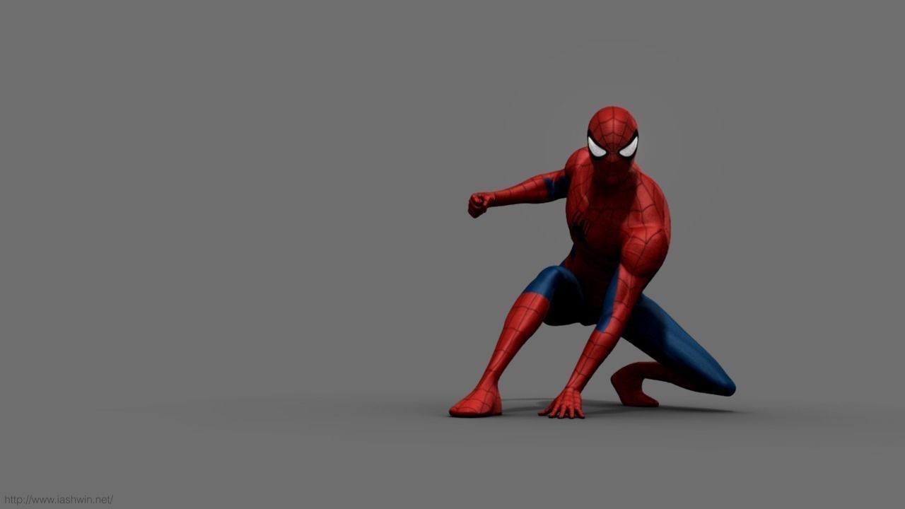 Spider-Man Rig - Legacy 3D model_3