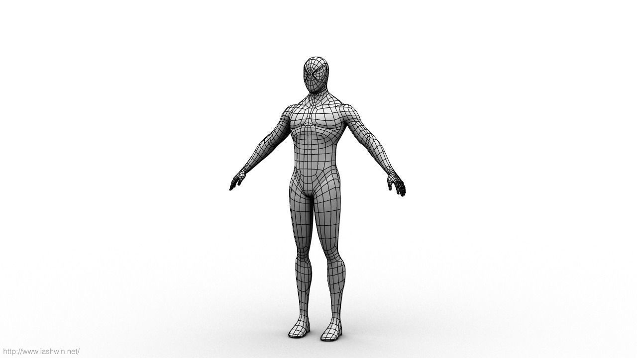 Spider-Man Rig - Legacy 3D model_17