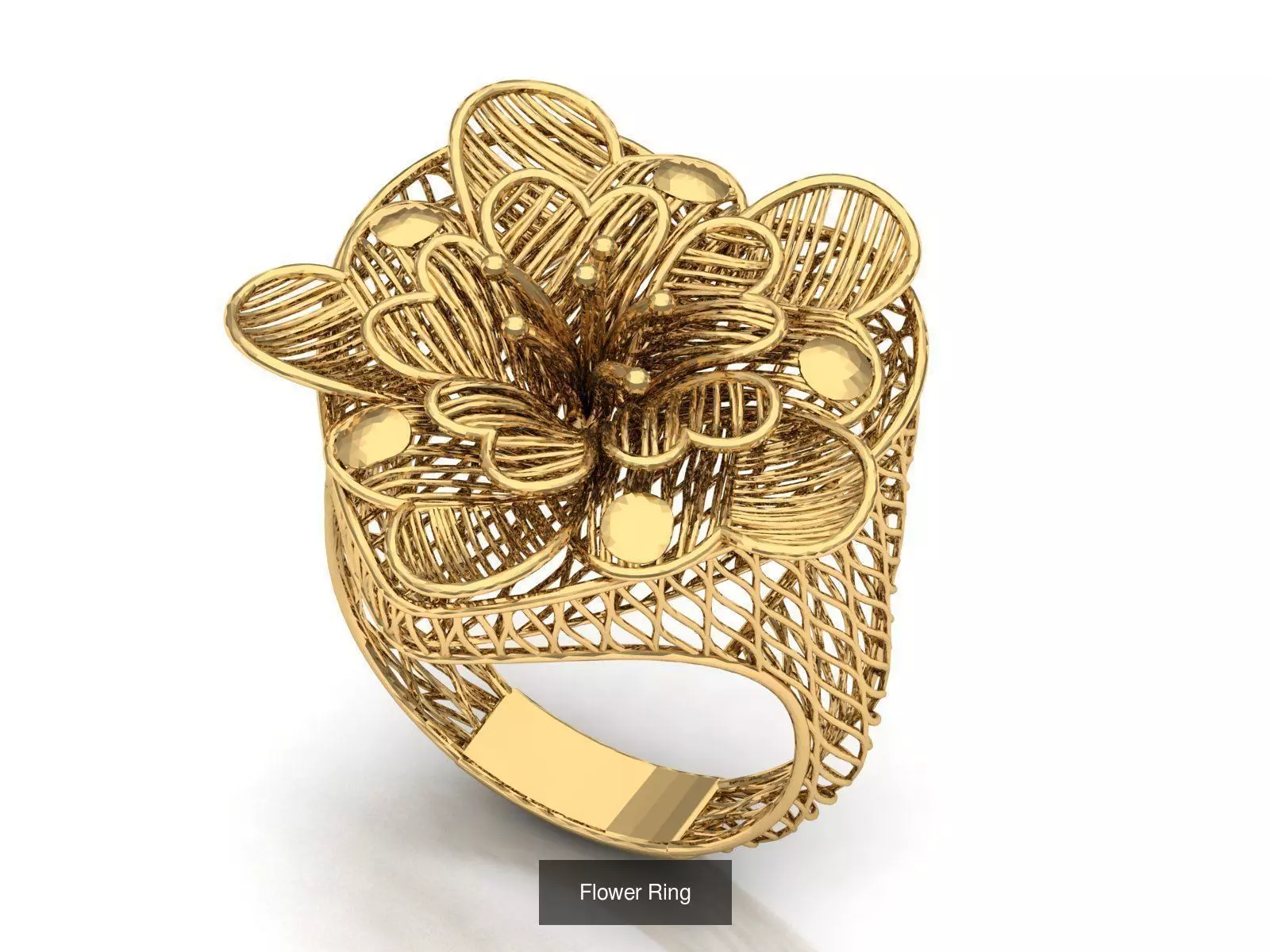 Engraving and turning pen ring 3D Model Collection_2