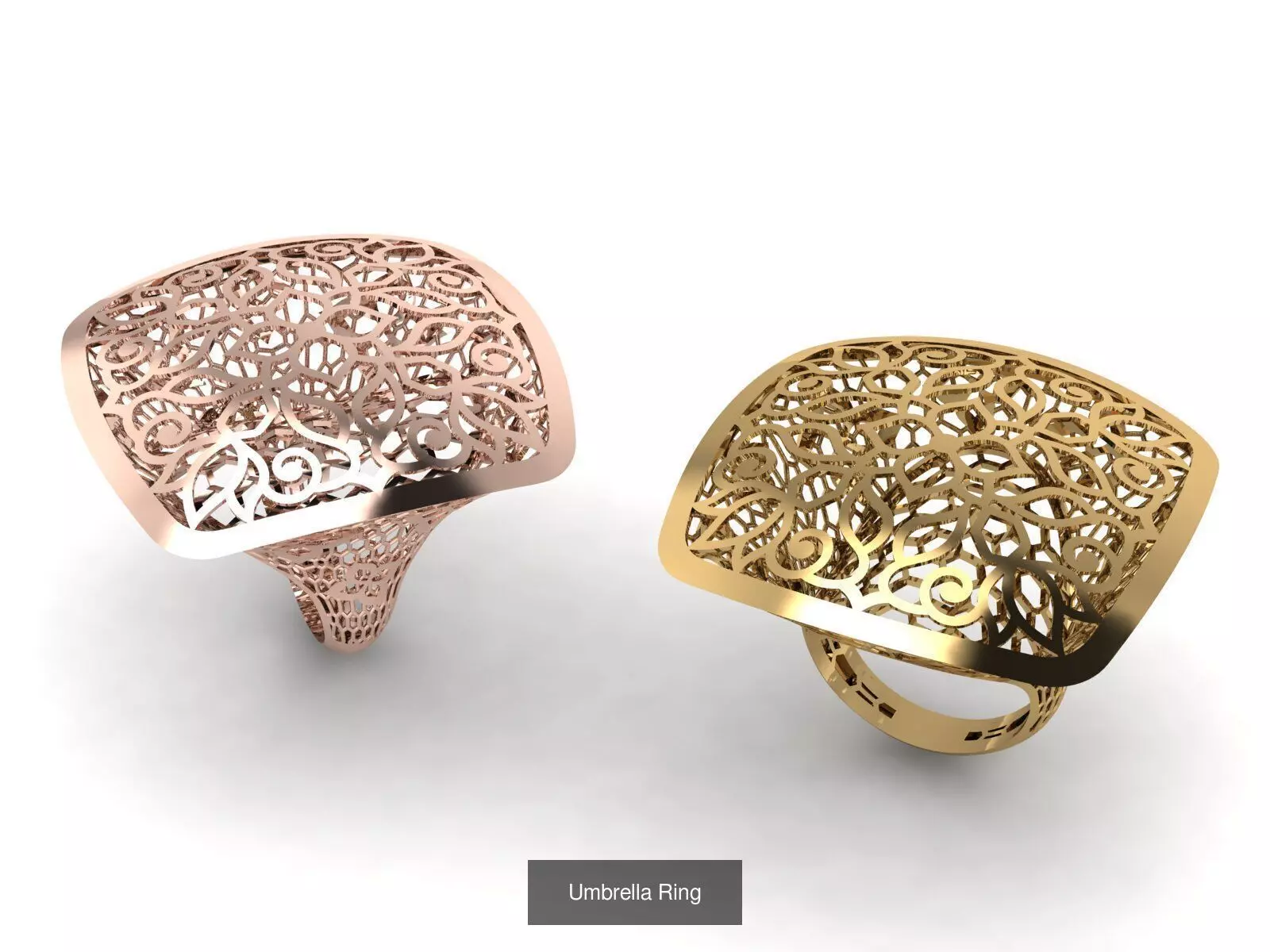 Engraving and turning pen ring 3D Model Collection_26