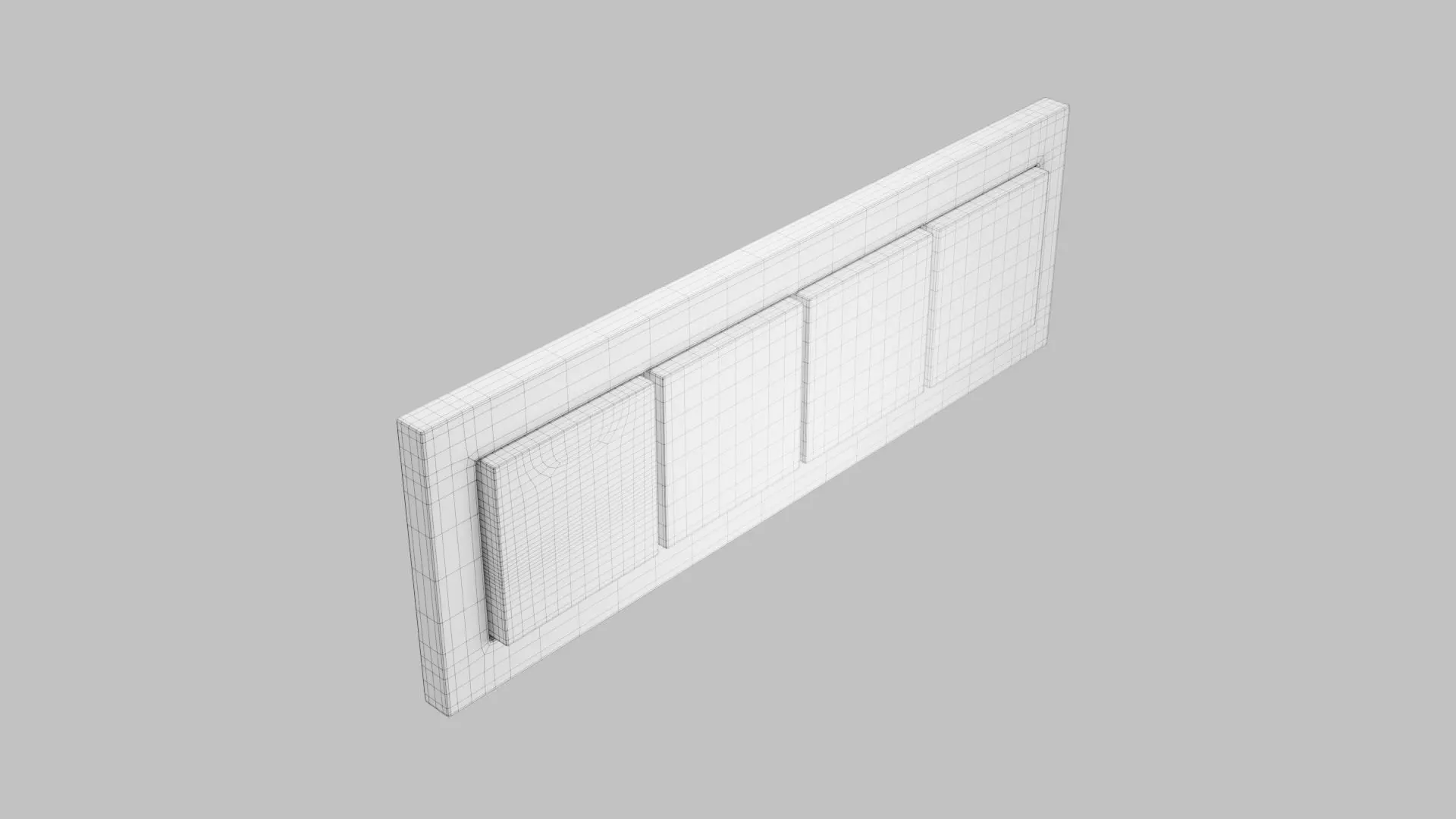 Eight Module Plate Design 3D print model_8