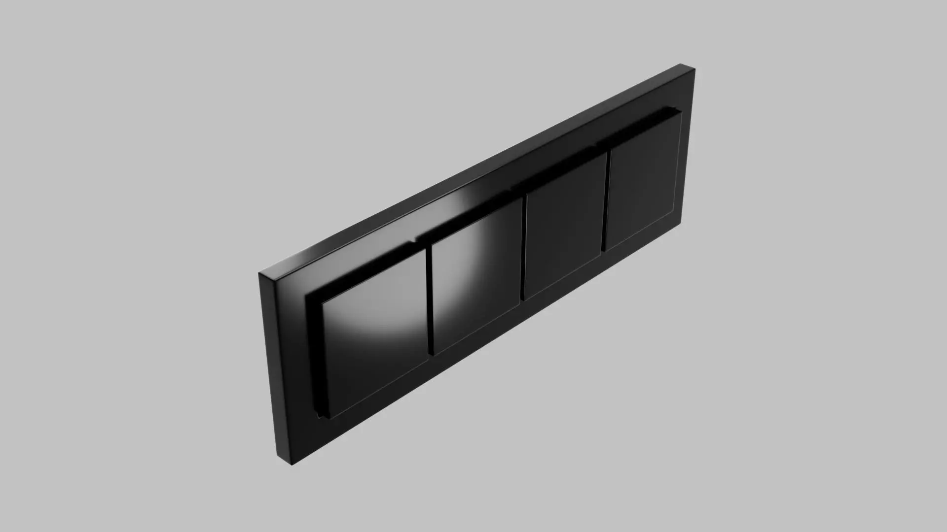 Eight Module Plate Design 3D print model_4