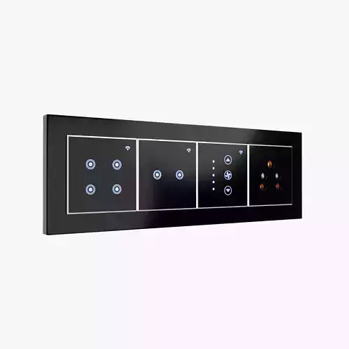 Eight Module Plate Design 3D print model