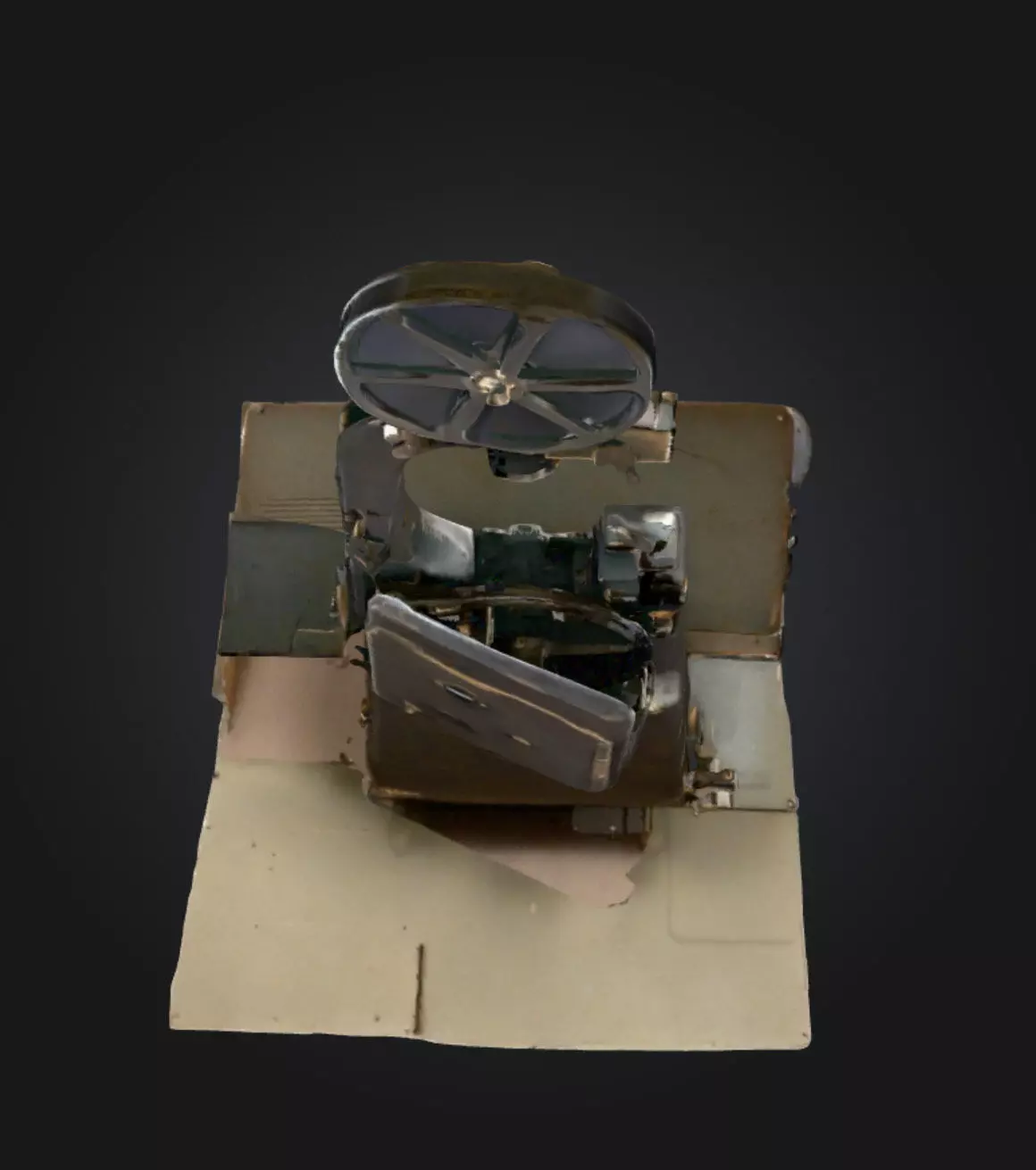 Industrial Midsaw Bandsaw 3D Model High Detail Realistic 3D model_8