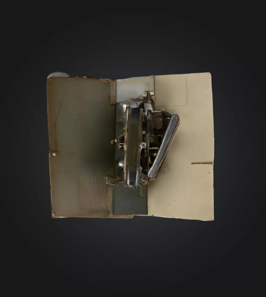 Industrial Midsaw Bandsaw 3D Model High Detail Realistic 3D model_4