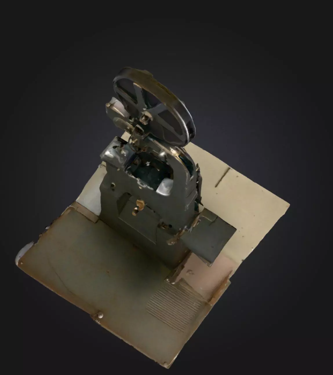 Industrial Midsaw Bandsaw 3D Model High Detail Realistic 3D model_11