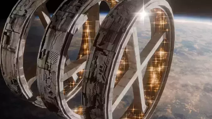 Sci-fi Space Station