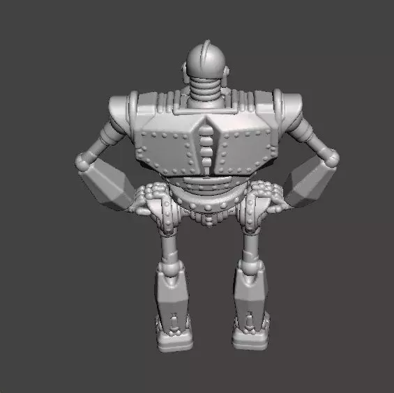 IRON GIANT MECH ROBOT MINIATURE MODEL FOR GAMES RPG DND 3D print model_4
