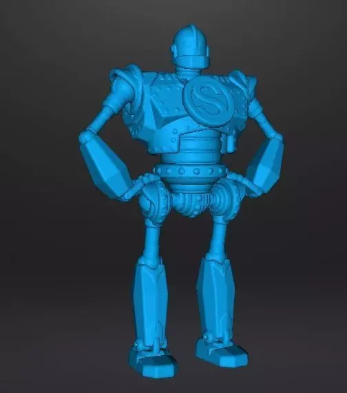 IRON GIANT MECH ROBOT MINIATURE MODEL FOR GAMES RPG DND 3D print model_11