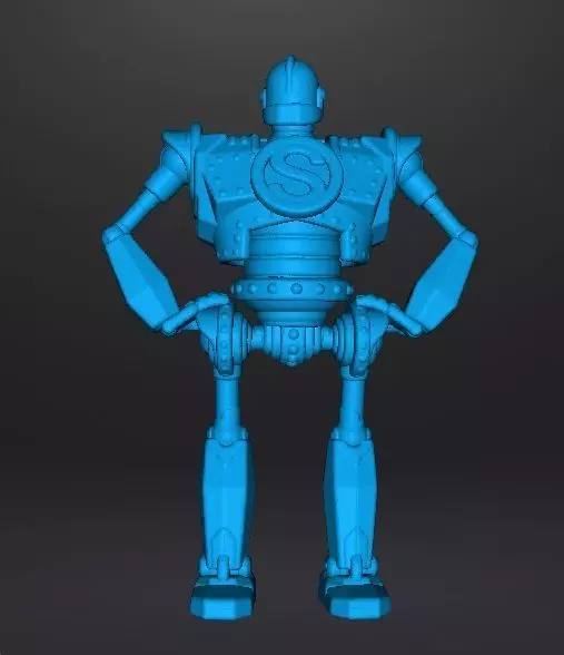 IRON GIANT MECH ROBOT MINIATURE MODEL FOR GAMES RPG DND 3D print model_10