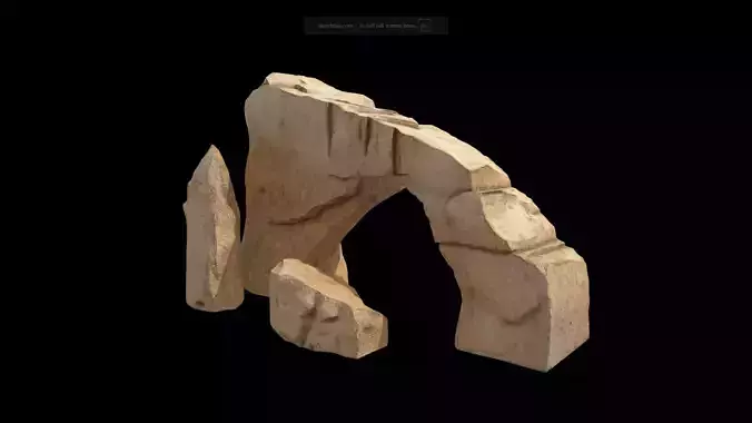 Modular Stylized Cliff Rock