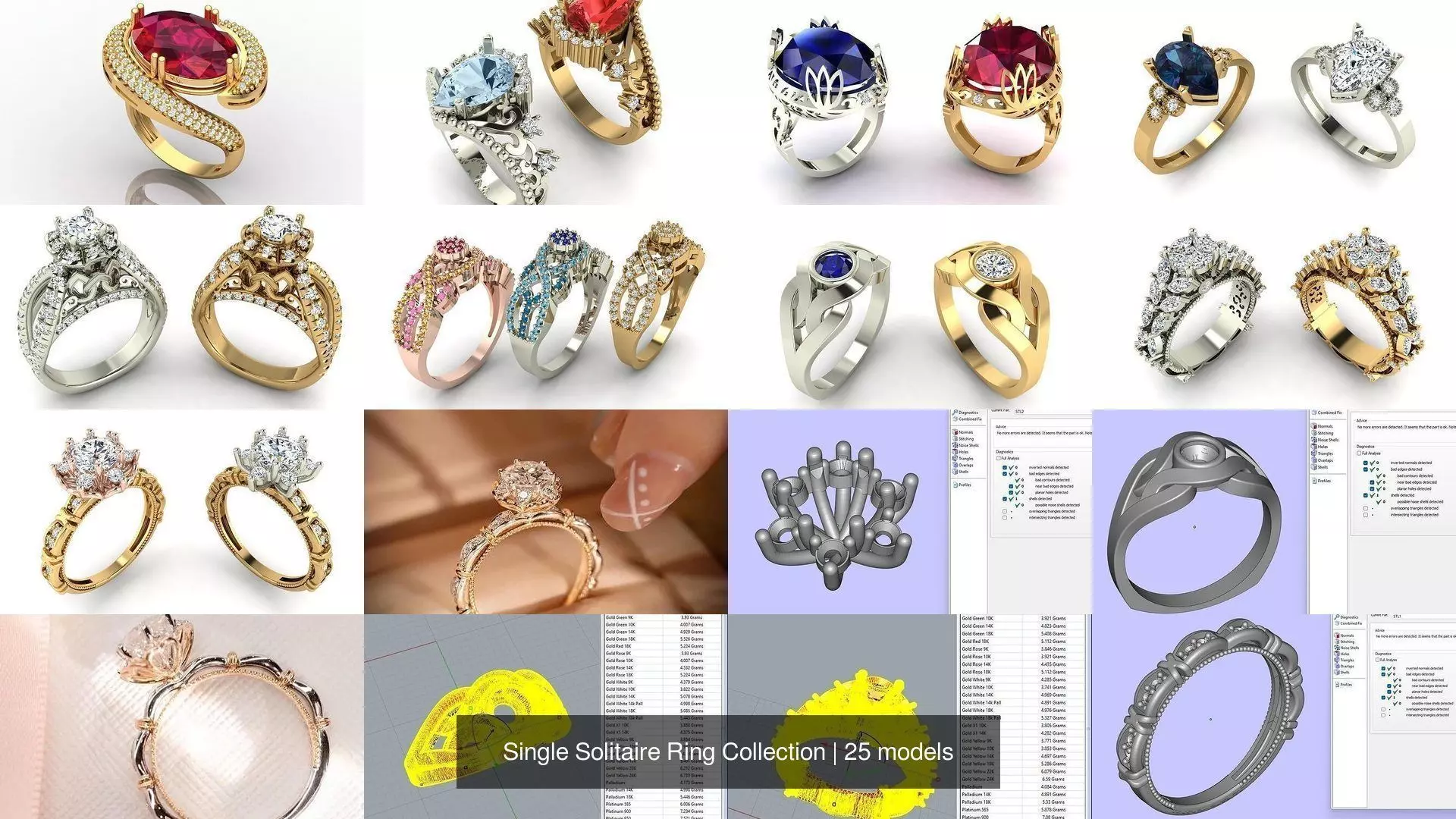 Single Solitaire Ring Collection _4