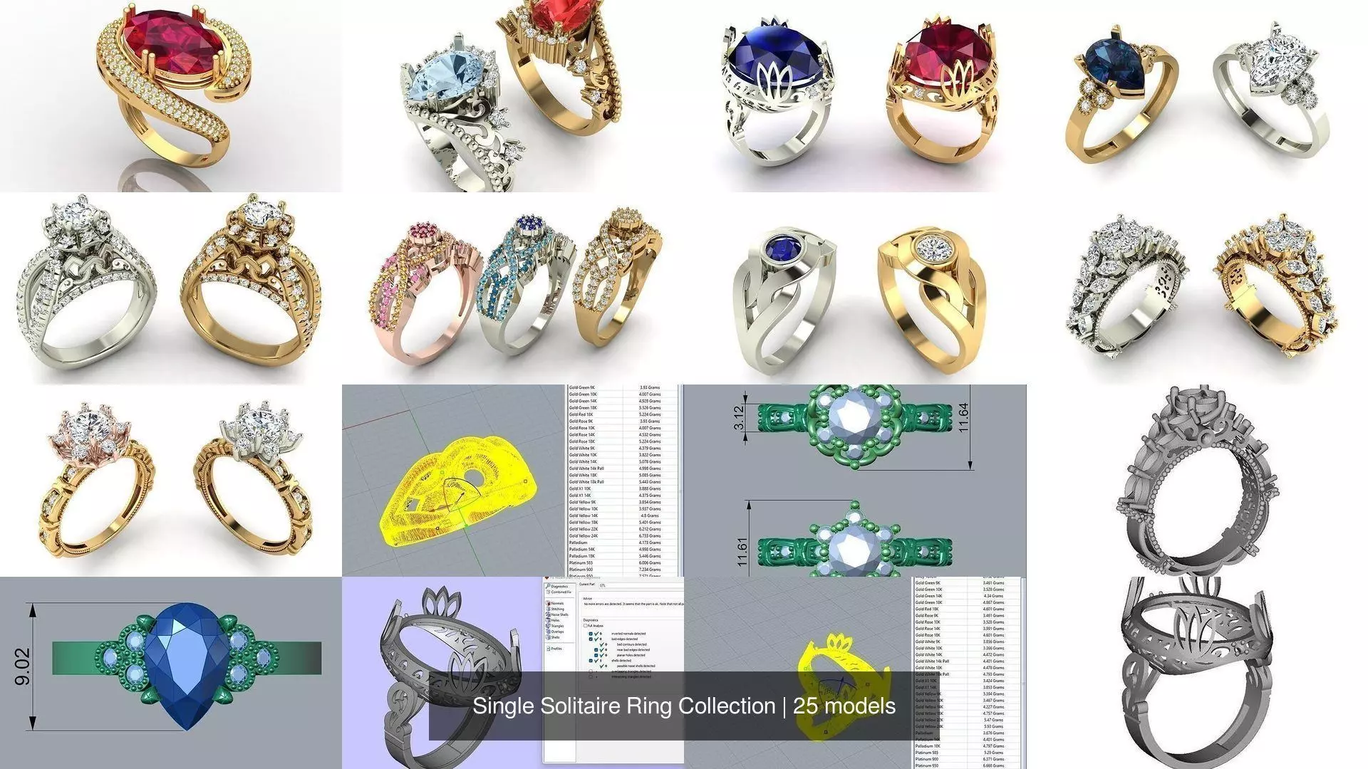 Single Solitaire Ring Collection _5