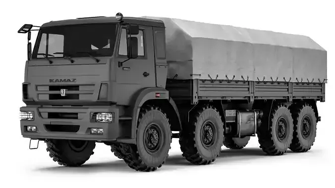 Kamaz 63501 Mustang 2016 3D model